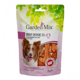 Garden Mix 75 Gr Kemik Şekilli Dana Etli Köpek Ödülü