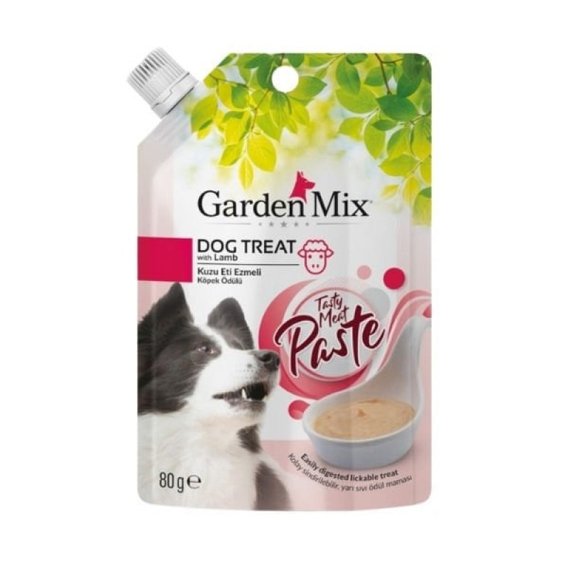 Garden Mix 80 Gr Kuzu Etli Ezme Sıvı Köpek Ödül Maması