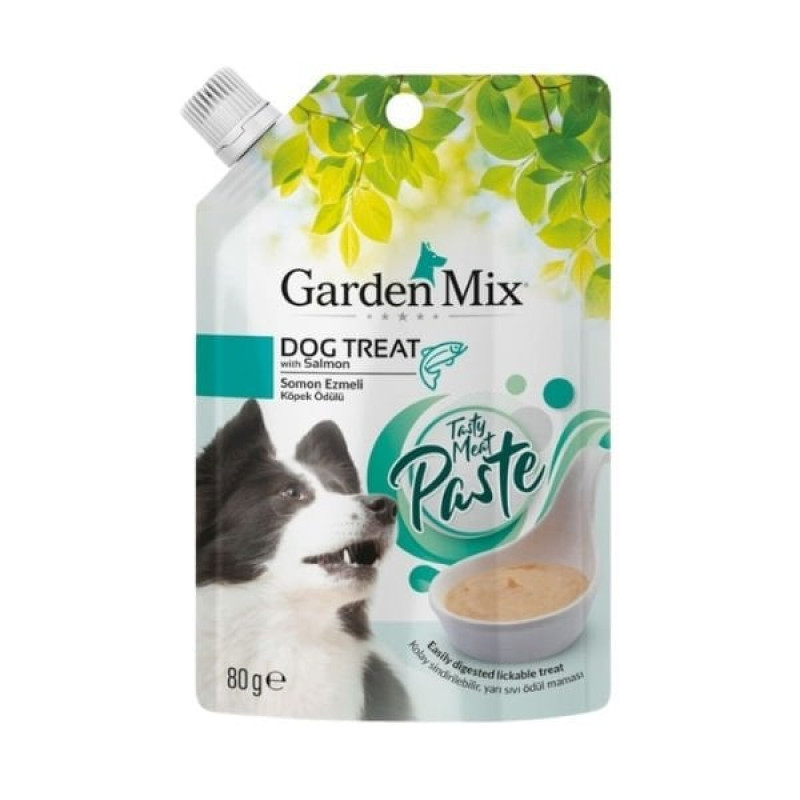 Garden Mix 80 Gr Somonlu Ezme Sıvı Köpek Ödül Maması 