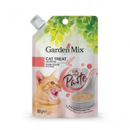 Garden Mix 80 Gr Tavuk ve Karides Ezme Sıvı Kedi Ödül Maması
