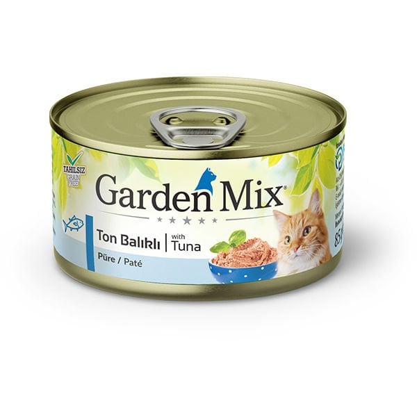 Garden Mix 85 Gr Tahılsız Ton | Yetişkin Kedi Maması