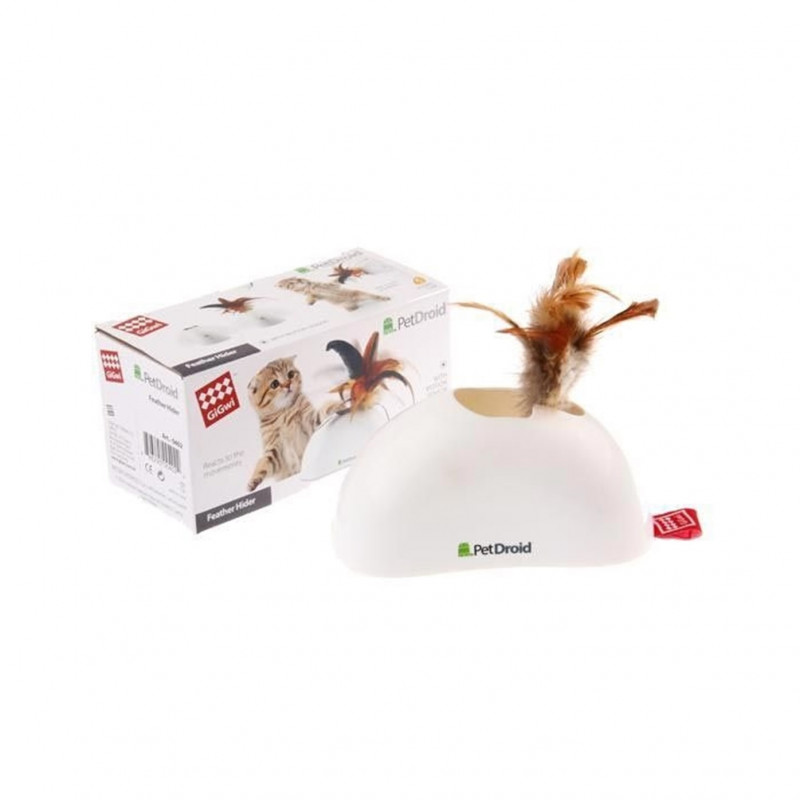 Gigwi 15 Cm Pet Droid Hareket Sensörlü Doğal Tüylü Oyuncak | Kedi Zeka Oyuncağı Gigwi 15 Cm Pet Droid Hareket Sensörlü Doğal Tüylü Oyuncak | Kedi Zeka Oyuncağı