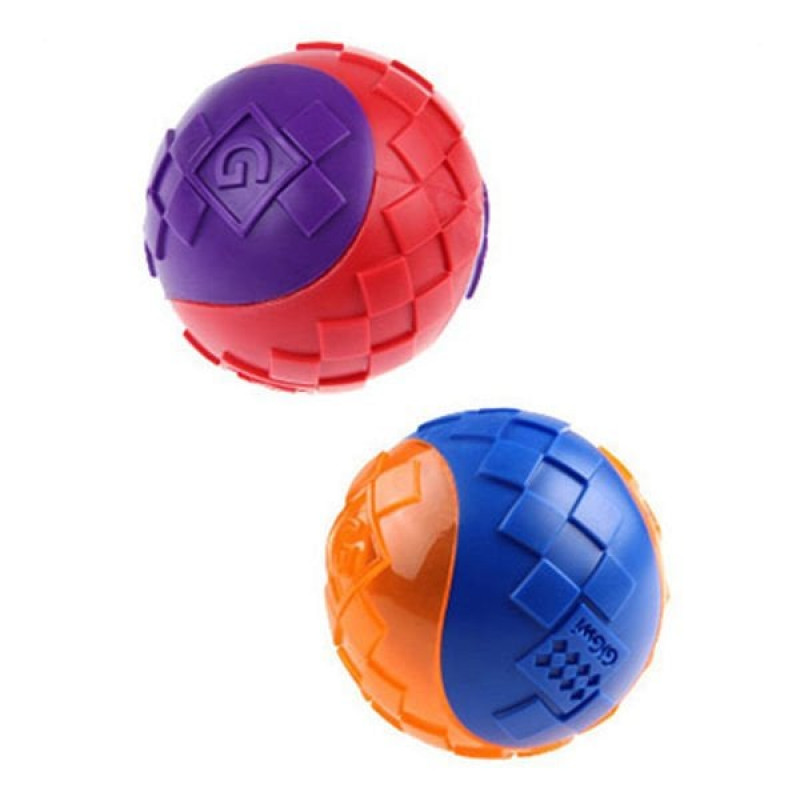 Gigwi 2 Adet M Sesli Sert Top | Köpek Top Oyuncak Gigwi 2 Adet M Sesli Sert Top | Köpek Top Oyuncak