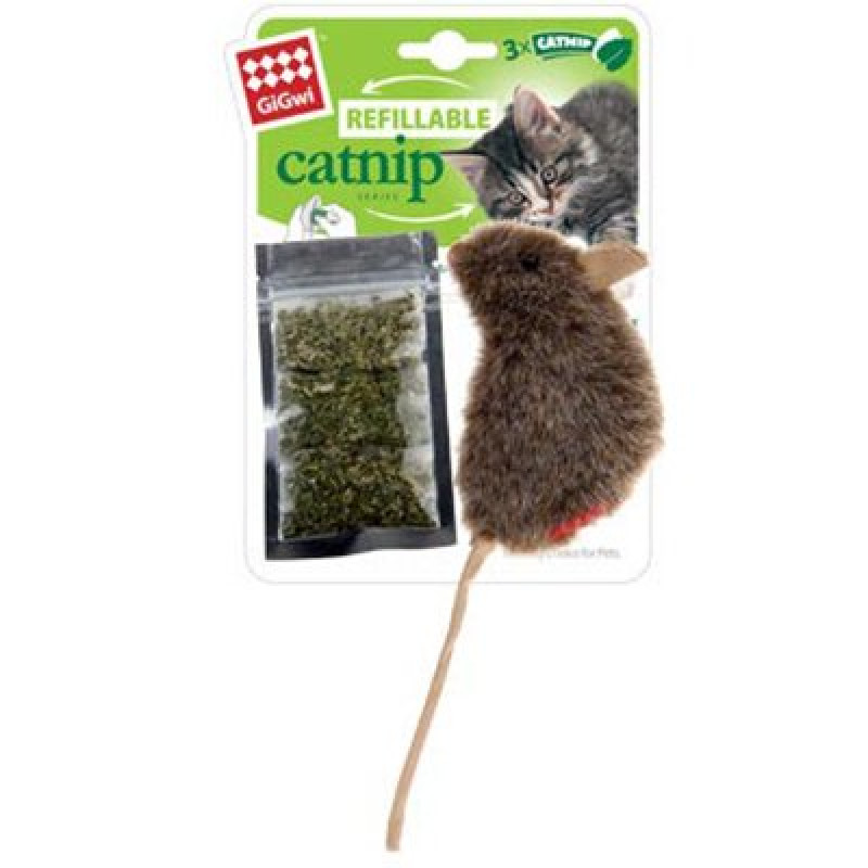 Gigwi Catnip Hazneli Fare Oyuncağı | Kedi Fare Oyuncak Gigwi Catnip Hazneli Fare Oyuncağı | Kedi Fare Oyuncak