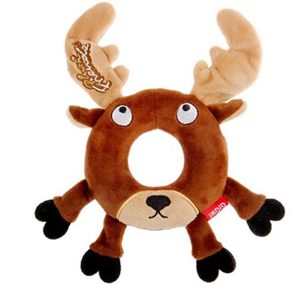 Gigwi Plush Friendz Sesli Peluş Geyik | Sesli Köpek Oyuncağı