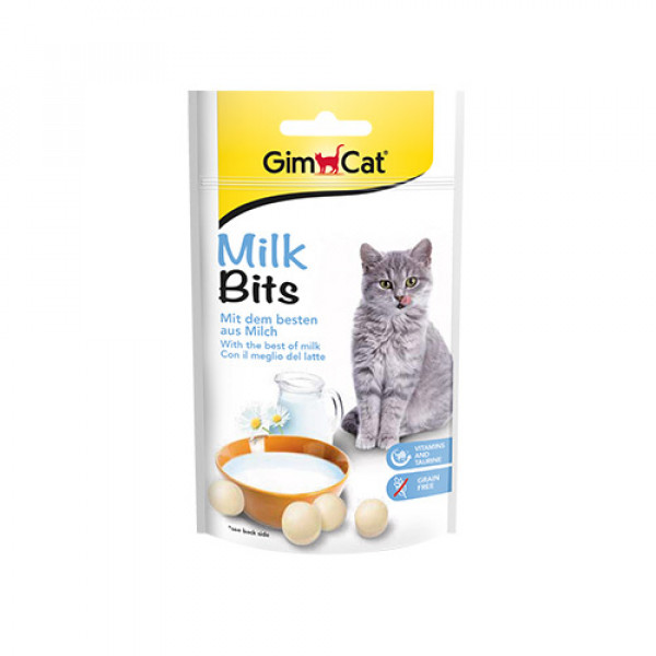 Gimcat 40 Gr Milk Bits | Kedi Ödül Tableti