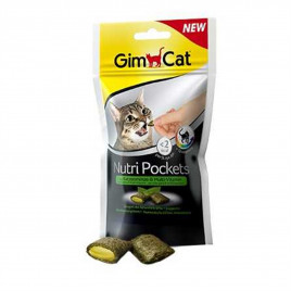 GimCat 60 Gr Nutri Pockets with Catnip and Multi-Vitamin | Kedi Bisküvi Ödül Maması GimCat 60 Gr Nutri Pockets with Catnip and Multi-Vitamin | Kedi Bisküvi Ödül Maması