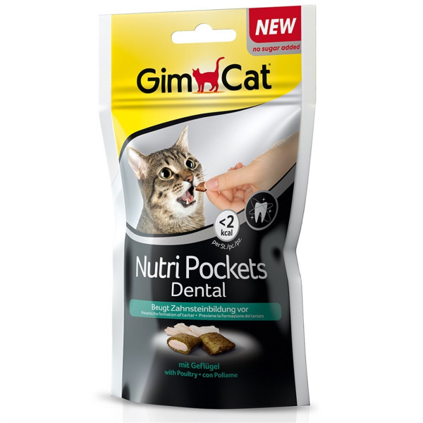 Gimcat 60 Gr Nutripockets Dental | Kedi Bisküvi Ödül Maması