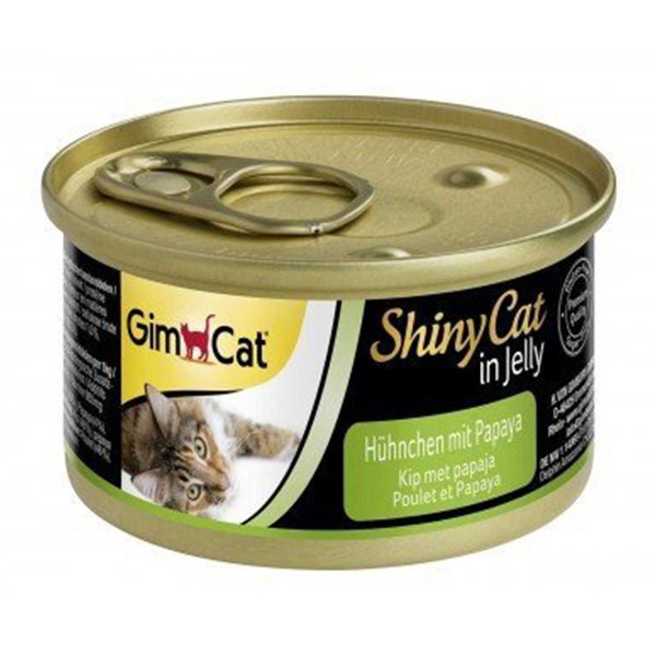 Gimcat 70 Gr Shinycat Tavuklu Papayalı 