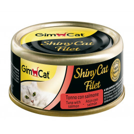 70 Gr Shinycat Tuna Balıklı Ve Somonlu Yetişkin 