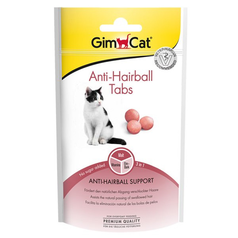 Gimcat Everyday Anti Hairball Tabs | Kedi Vitamini