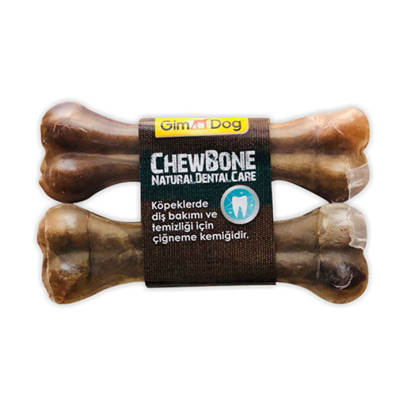 Gimdog 2'li Mordimi Chew Bone Natural Dental Care 5,5'' 14 Cm | Köpek Press Çiğneme Kemiği Gimdog 2'li Mordimi Chew Bone Natural Dental Care 5,5'' 14 Cm | Köpek Press Çiğneme Kemiği