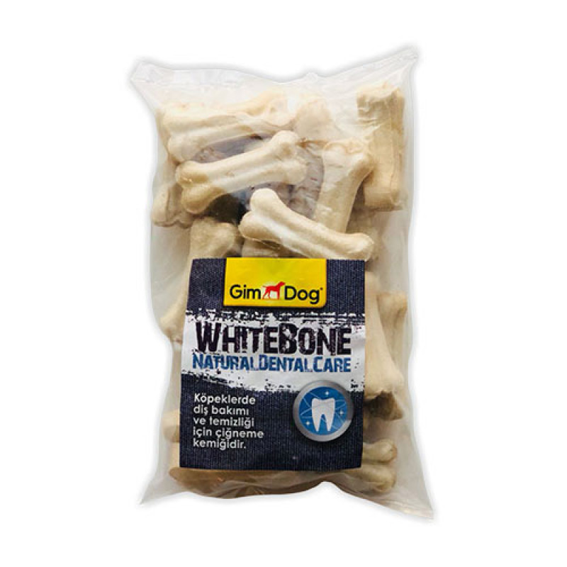 Gimdog 25'li Mordimi Chew Bone Natural Dental Care White 2'' | Köpek Kemik Ödül Maması Gimdog 25'li Mordimi Chew Bone Natural Dental Care White 2'' | Köpek Kemik Ödül Maması