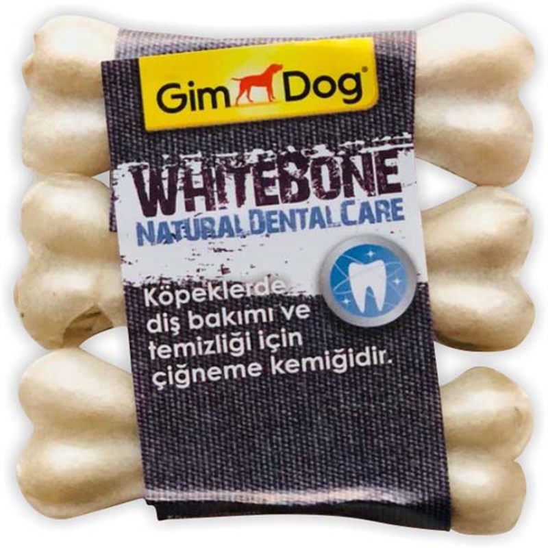 Gimdog 3'lü Mordimi Chew Bone Natural Dental Care White 3,5'' 9 Cm | Köpek Kemik Ödül Maması Gimdog 3'lü Mordimi Chew Bone Natural Dental Care White 3,5'' 9 Cm | Köpek Kemik Ödül Maması