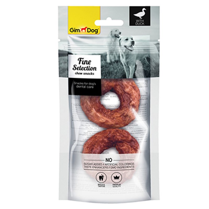 Gimdog 40 Gr Fine Selection Duck Donuts | Köpek Atıştırmalık Ödül Maması Gimdog 40 Gr Fine Selection Duck Donuts | Köpek Atıştırmalık Ödül Maması