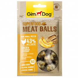 70 Gr Superfood Meat Balls Chicken with Banana and Sesame | Köpek Atıştırmalık Ödül Maması 70 Gr Superfood Meat Balls Chicken with Banana and Sesame | Köpek Atıştırmalık Ödül Maması