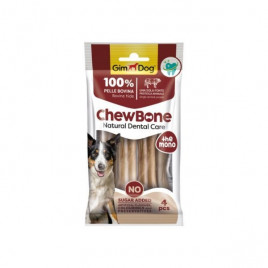 GimDog 80 Gr ChewBone Natural Dental Care The Mono 8.9 Cm | Köpek Press Çiğneme Kemiği GimDog 80 Gr ChewBone Natural Dental Care The Mono 8.9 Cm | Köpek Press Çiğneme Kemiği
