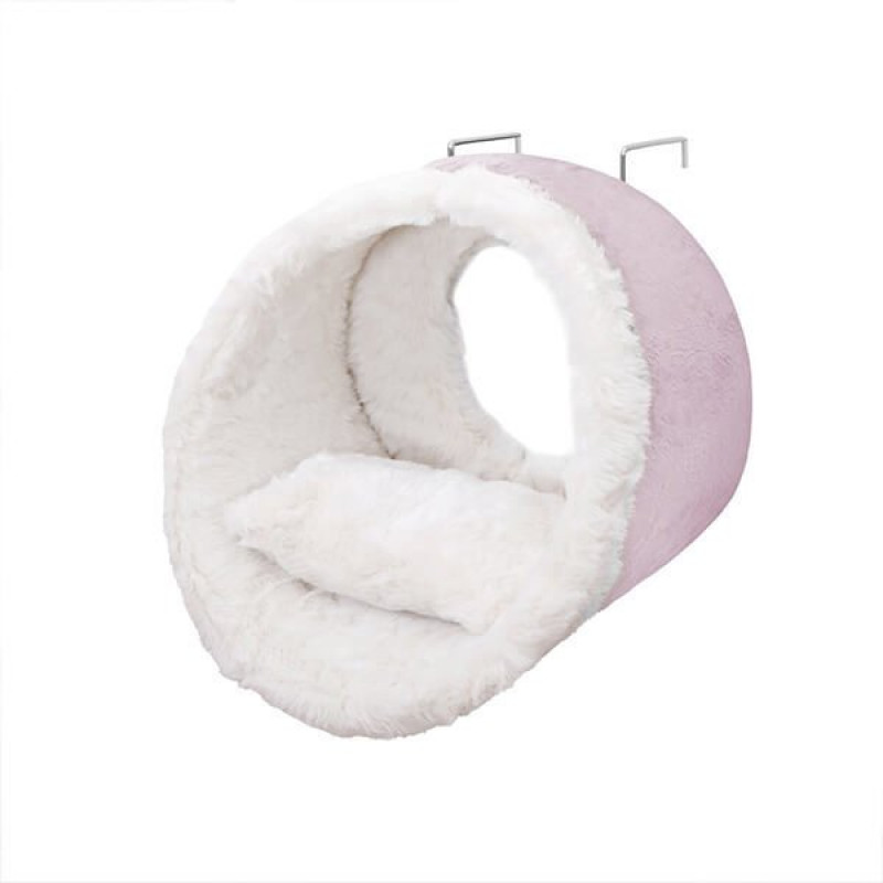 Glipet 42 cm Kalorifer Üstü Peluş Yatak Pembe-Beyaz | Peluş Kedi Yatağı Glipet 42 cm Kalorifer Üstü Peluş Yatak Pembe-Beyaz | Peluş Kedi Yatağı