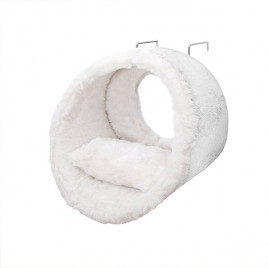 42 cm Kalorifer Üstü Peluş Yatak Siyah-Beyaz | Peluş Kedi Yatağı 42 cm Kalorifer Üstü Peluş Yatak Siyah-Beyaz | Peluş Kedi Yatağı