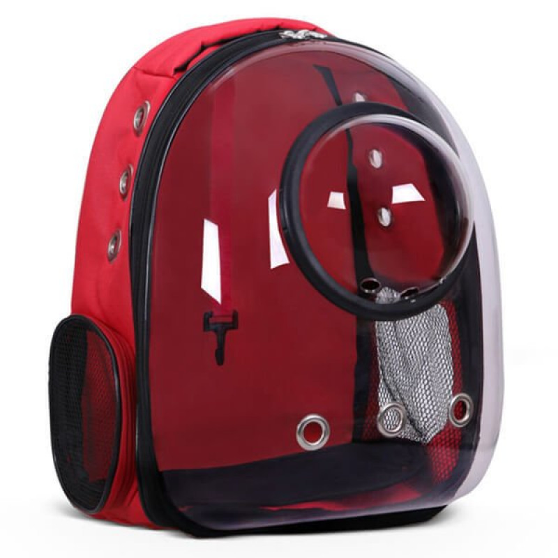 Glipet 42x22x33 Cm Fanuslu Astronot Taşıma Çantası Kırmızı | Kedi Taşıma Çantası Glipet 42x22x33 Cm Fanuslu Astronot Taşıma Çantası Kırmızı | Kedi Taşıma Çantası