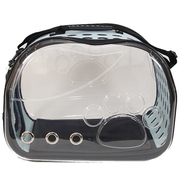 Glipet 42x26x35 cm Pati Desenli Taşıma Çantası Turkuaz | Köpek Taşıma Çantası Ve Kafes