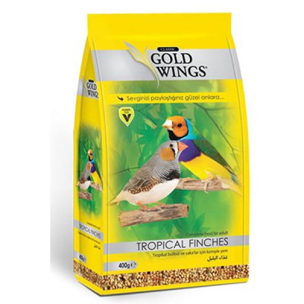 Gold Wings 400 Gr Tropical Finch Yemi | Kuş Yemi