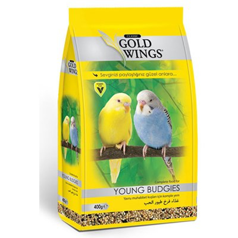 Gold Wings 400 Gr Yavru Yemi | Kuş Yemi Gold Wings 400 Gr Yavru Yemi | Kuş Yemi