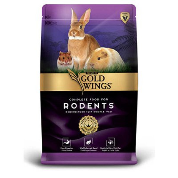 Gold Wings Premium 1 Kg Yem | Ginepig Yemi