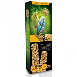 Gold Wings Premium 2 Li Ballı Muhabbet Kuşu Krakeri