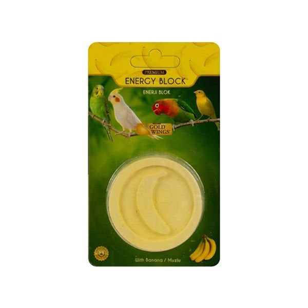 Gold Wings Premium Enerji Bloğu Muz | Kuş Ek Besin