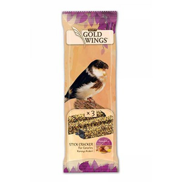 Gold Wings 3 Lü Ballı Kraker | Kuş Krakeri