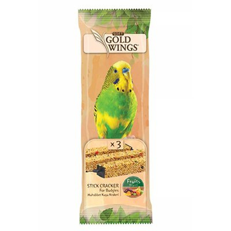 Gold Wings 3 Lü Meyveli Kraker | Kuş Krakeri Gold Wings 3 Lü Meyveli Kraker | Kuş Krakeri