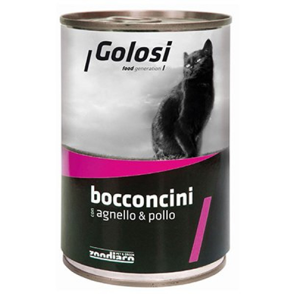 Golosi 400 Gr Kuzu Etli Tavuklu Yetişkin 