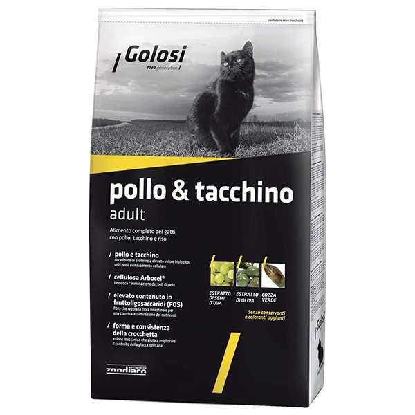 Golosi 7.5 Kg Tavuklu Hindili Yetişkin | Yetişkin Kuru Kedi Maması