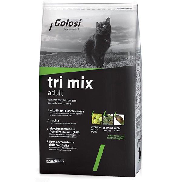 Golosi 7.5 Kg Tri Mix Karışık Yetişkin | Yetişkin Kuru Kedi Maması