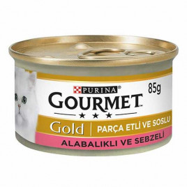 12 Adet Chunks in Gravy Trout & Vegetable 85 Gr | Yetişkin Kedi Maması 12 Adet Chunks in Gravy Trout & Vegetable 85 Gr | Yetişkin Kedi Maması