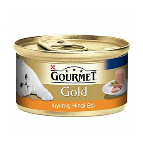 Gourmet Gold 12 Adet Mousse Turkey 85 Gr | Yetişkin Kedi Maması