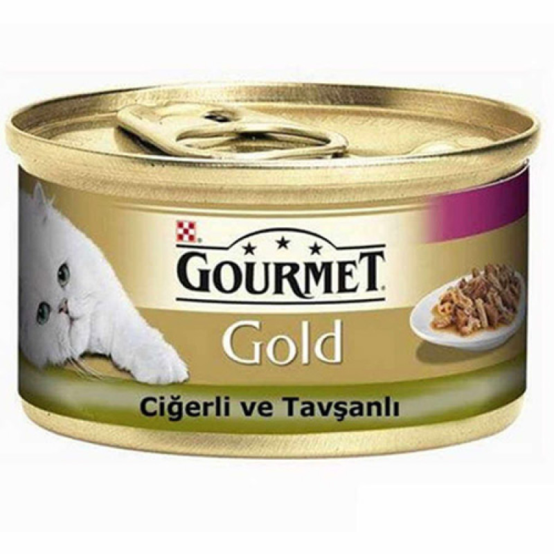 Gourmet Gold 24 Adet Double Pleasure Rabbit and Liver 85 Gr | Yetişkin Kedi Maması Gourmet Gold 24 Adet Double Pleasure Rabbit and Liver 85 Gr | Yetişkin Kedi Maması