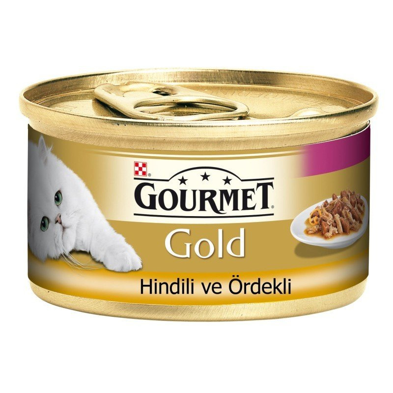Gourmet Gold 85 Gr Double Pleasure Turkey and Duck | Yetişkin Kedi Maması