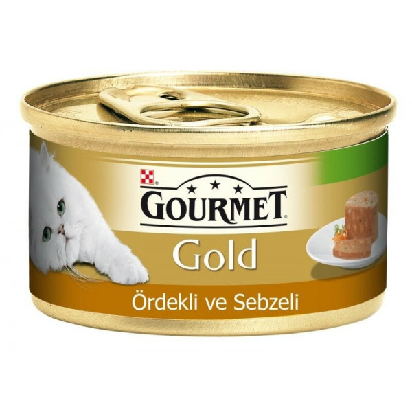 Gourmet Gold 85 Gr Ördek Havuç ve Ispanaklı