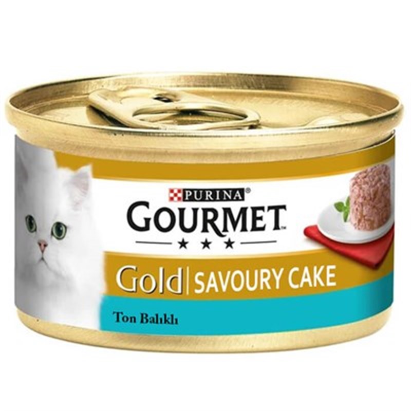 Gourmet Gold 85 Gr Savoury Cake Tuna | Yetişkin Kedi Maması Gourmet Gold 85 Gr Savoury Cake Tuna | Yetişkin Kedi Maması