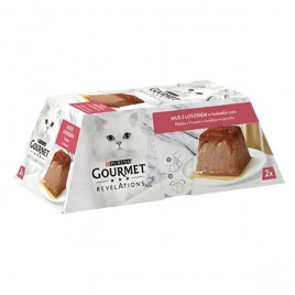 Gourmet Revelations 2x57 Gr Somon Balıklı Yetişkin Konserve Kedi Maması