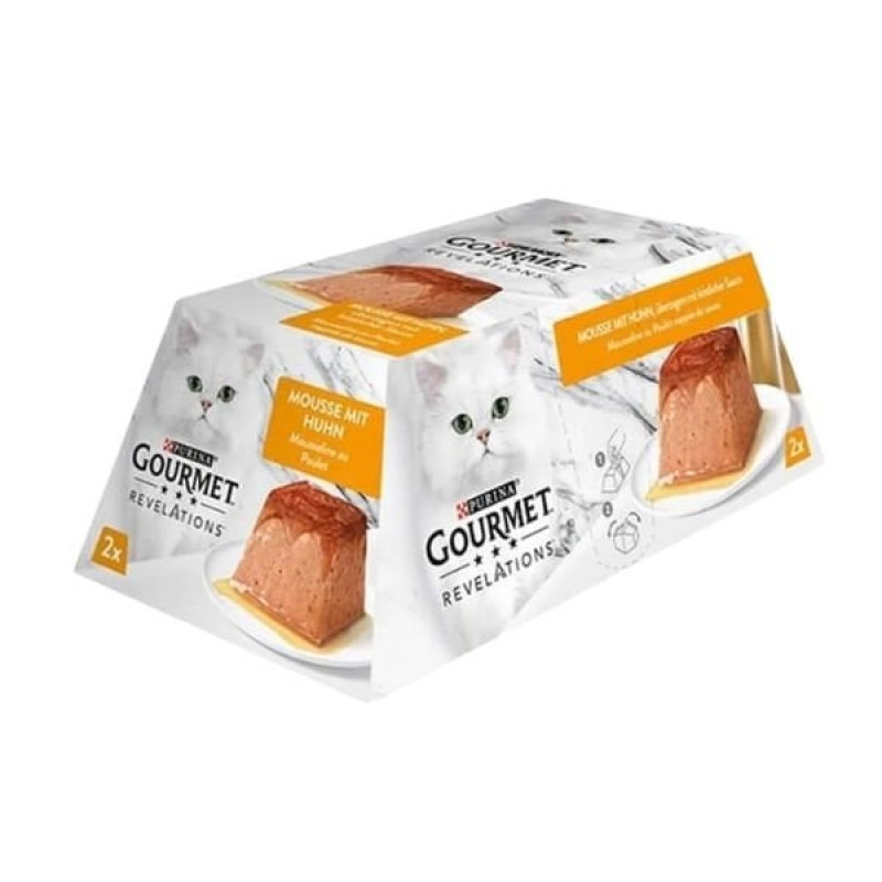 Gourmet Revelations 2x57 Gr Tavuk Etli Yetişkin Konserve Kedi Maması
