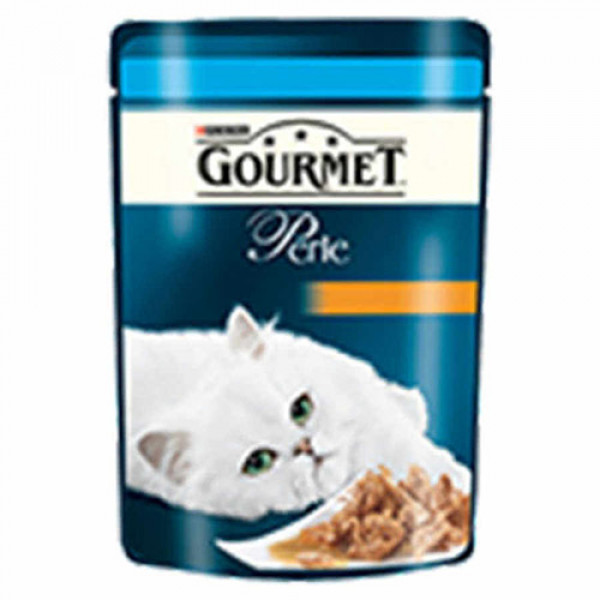 Gourmet Perle 24 Adet Mini Fillets in Gravy Tuna 85 Gr | Yetişkin Kedi Maması