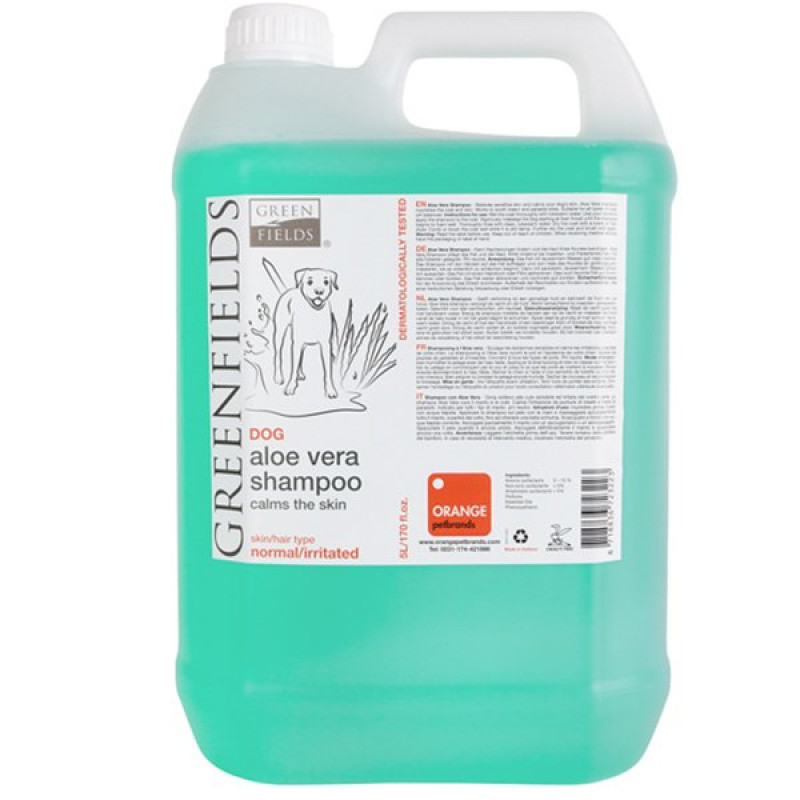 Green Fields 5 Lt Aloe Veralı Şampuan | Köpek Şampuanı Green Fields 5 Lt Aloe Veralı Şampuan | Köpek Şampuanı