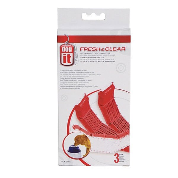 Hagen 3 Adet Dogit Otomatik Su Kabı Suluk Kartuşu | Köpek Aksesuarı