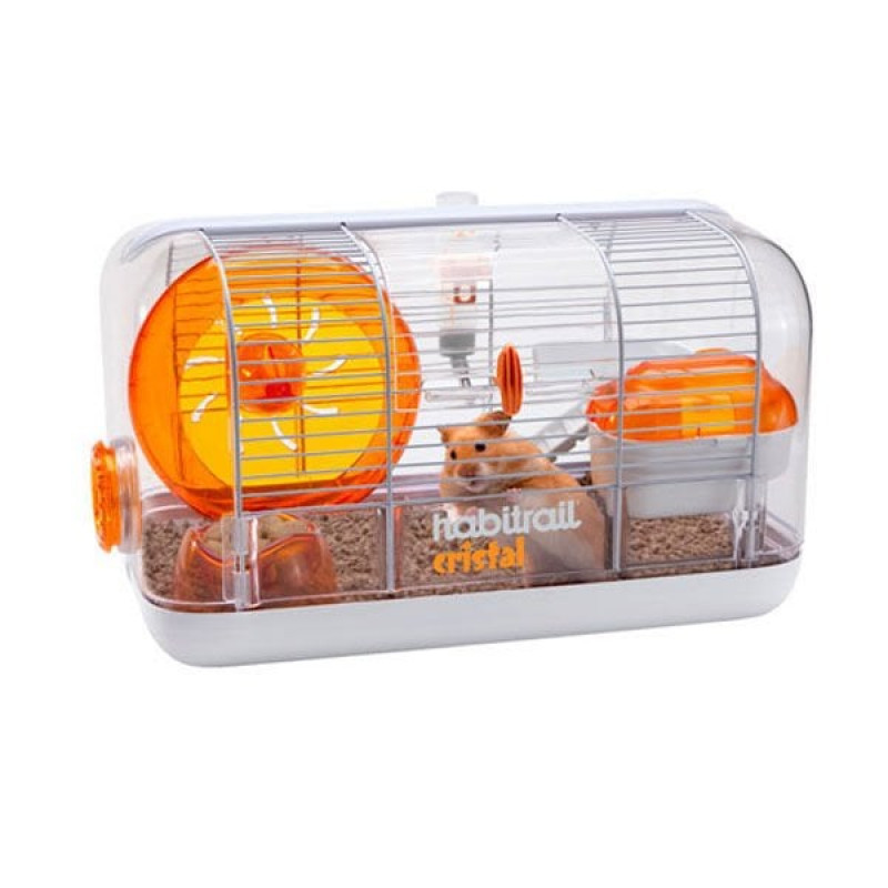 Hagen Habitrail Cristal 26x41x24 Cm Kafes | Hamster Kafesi