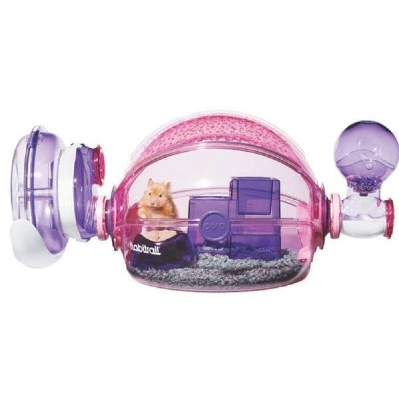 Hagen Habitrail Ovo Kafes Pembe | Hamster Kafesi Hagen Habitrail Ovo Kafes Pembe | Hamster Kafesi