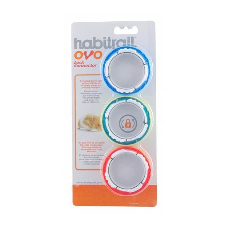 Hagen Habitrail Ovo Lock 3 Adet Kafes Renkli | Hamster Kafesi