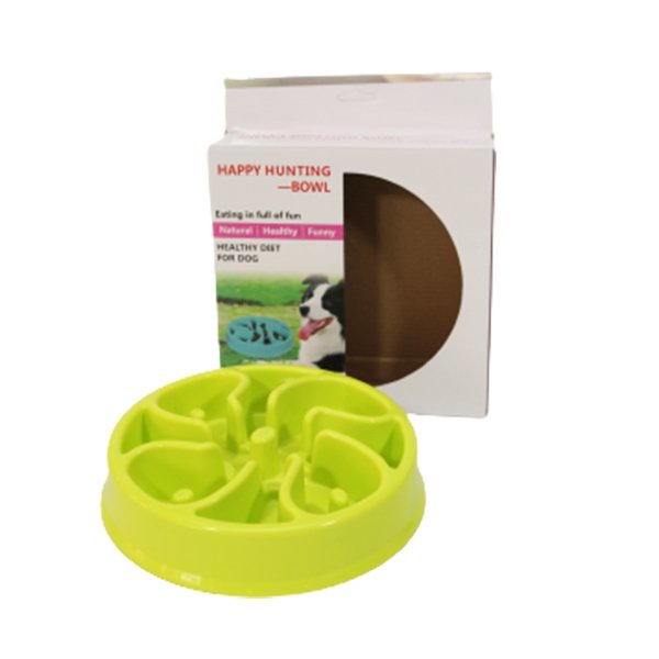Happy Hunting 16 Cm Bowl Mercan Şekilli Yavaş Besleme Kabı | Plastik Mama Ve Su Kabı